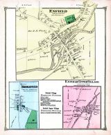 Enfield Town, Middlefield Town, Enfield Upper Village Town, Hampshire County 1873